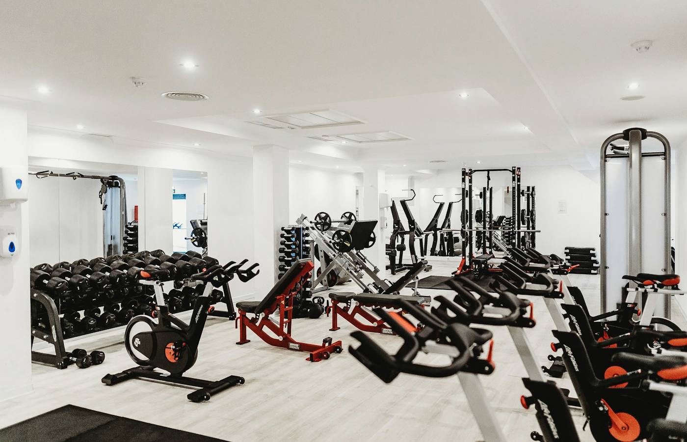 Inspirující fitness prostředí